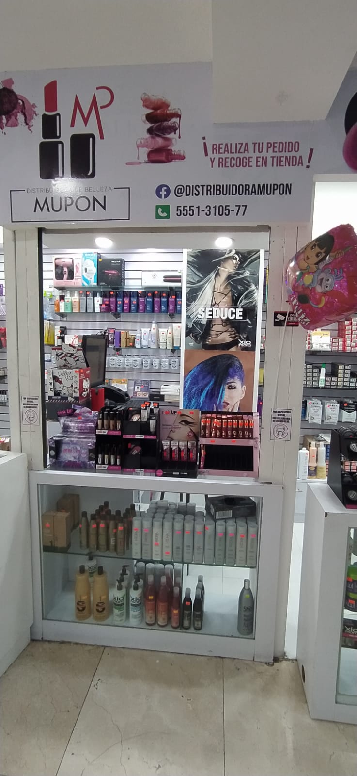 Distribuidor de belleza Mupon CDMX