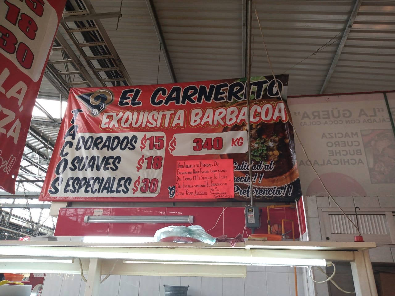 Mercado Martínez de la Torre-Barbacoa El Carnerito