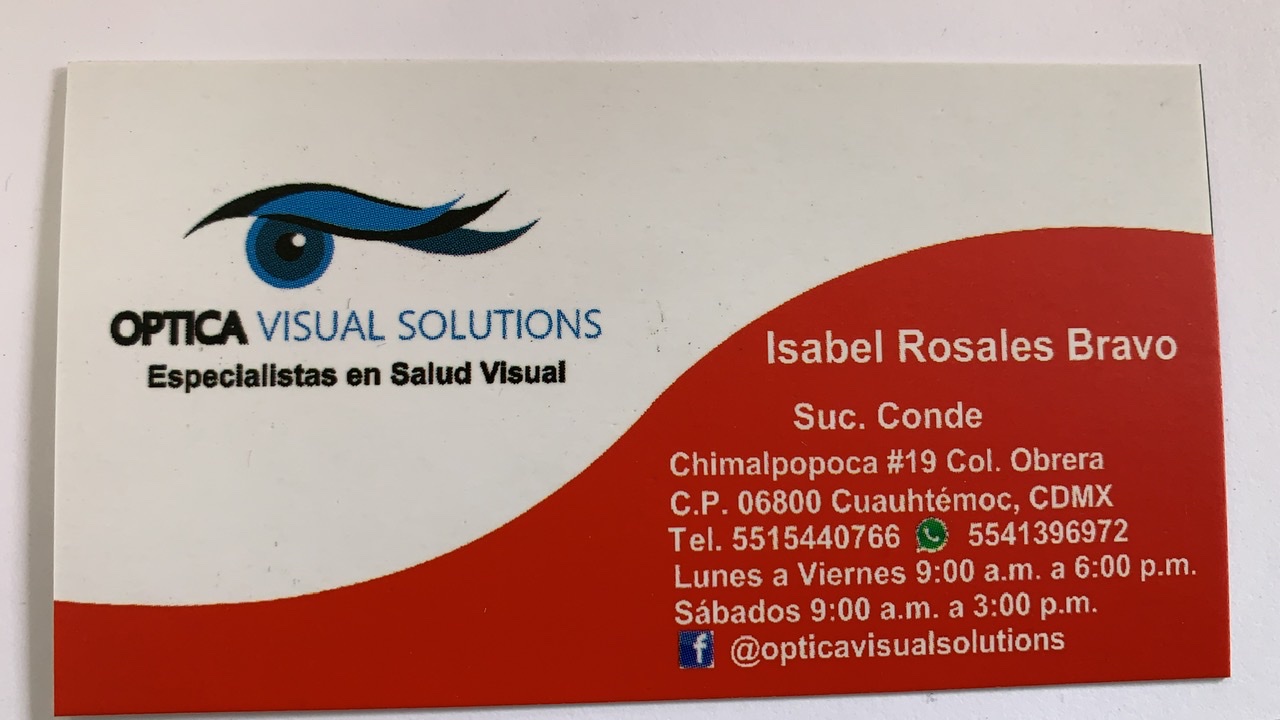 Óptica Visual Solutions