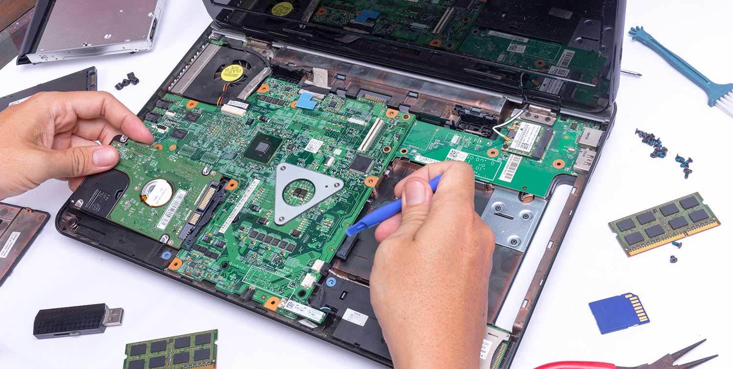 Reparación especializada en laptops